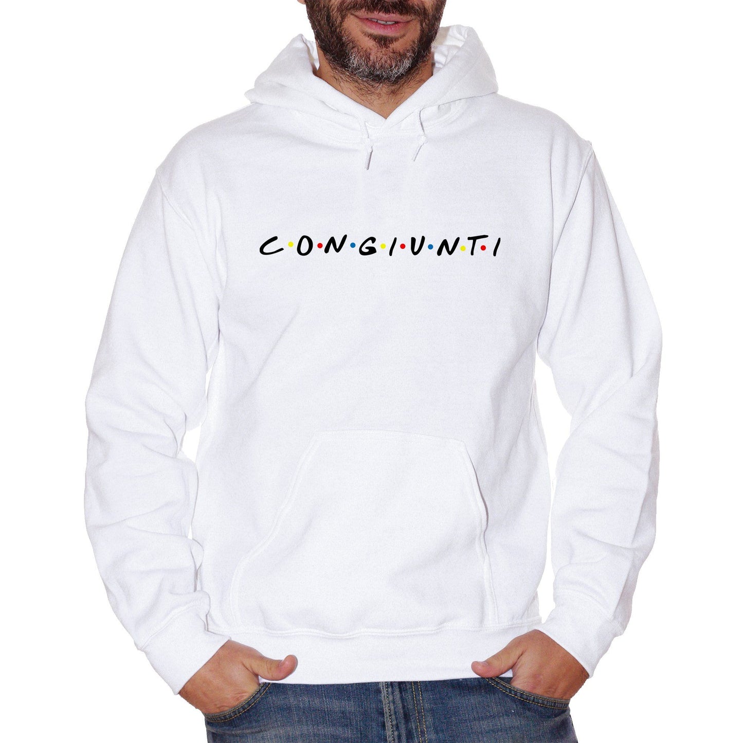 Lavender Felpa Cappuccio Congiunti Friends Diventente - Social Choose ur color CucShop