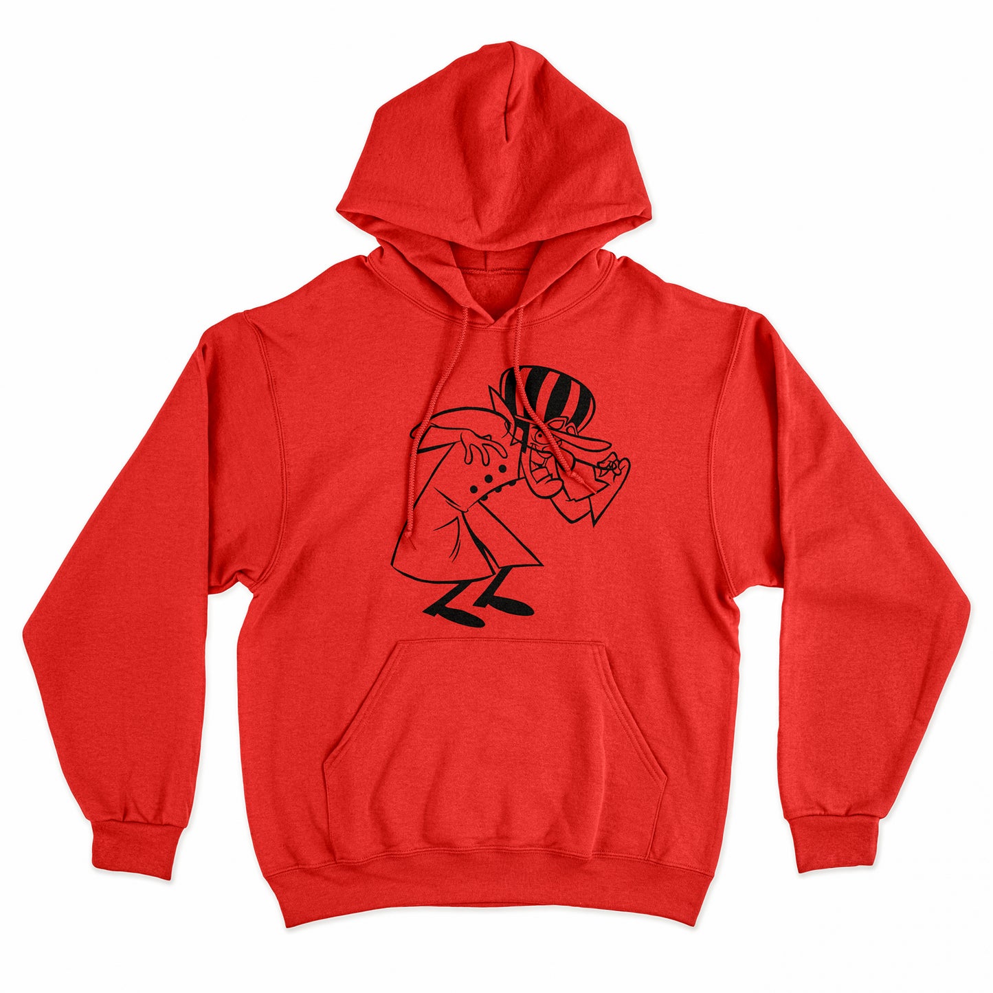 CUC Felpa Cappuccio - DICK DASTARDLY - CARTOON - #chooseurcolor - CUC chooseurcolor