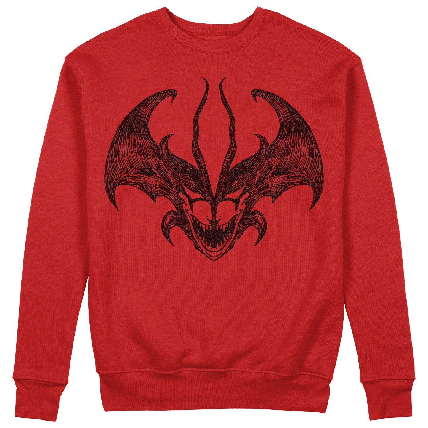Felpa Girocollo - DEVIL - Devilman Essential- #chooseurcolor - CUC chooseurcolor