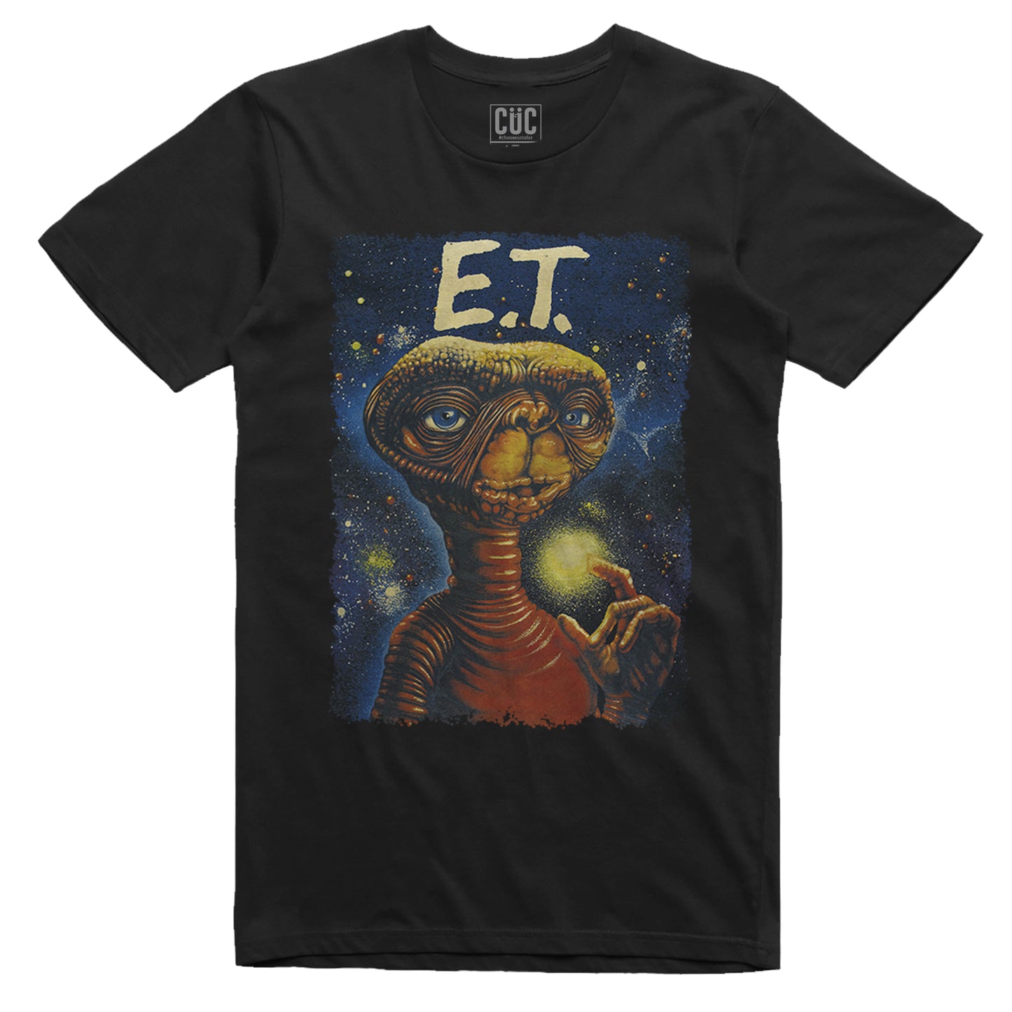 T-Shirt ET l'extraterrestre - Film Cult anni 80 - Spielberg - #chooseurcolor - CUC chooseurcolor
