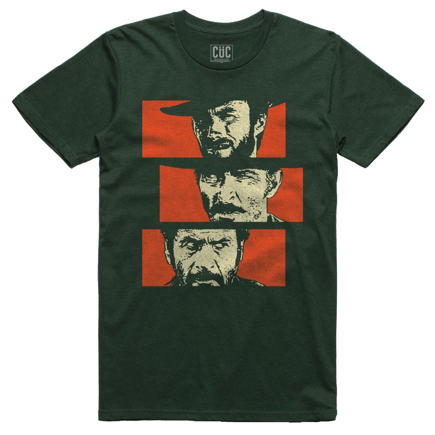 CUC T-Shirt Western Movie - Cult - Il buono il brutto- #chooseurcolor - CUC chooseurcolor