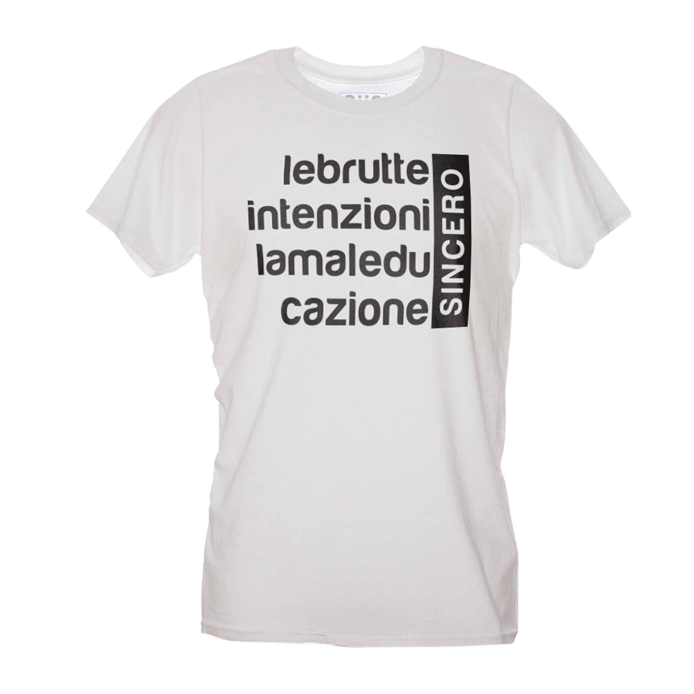 T-Shirt Le brutte intenzioni la maleducazione – CUC chooseurcolor