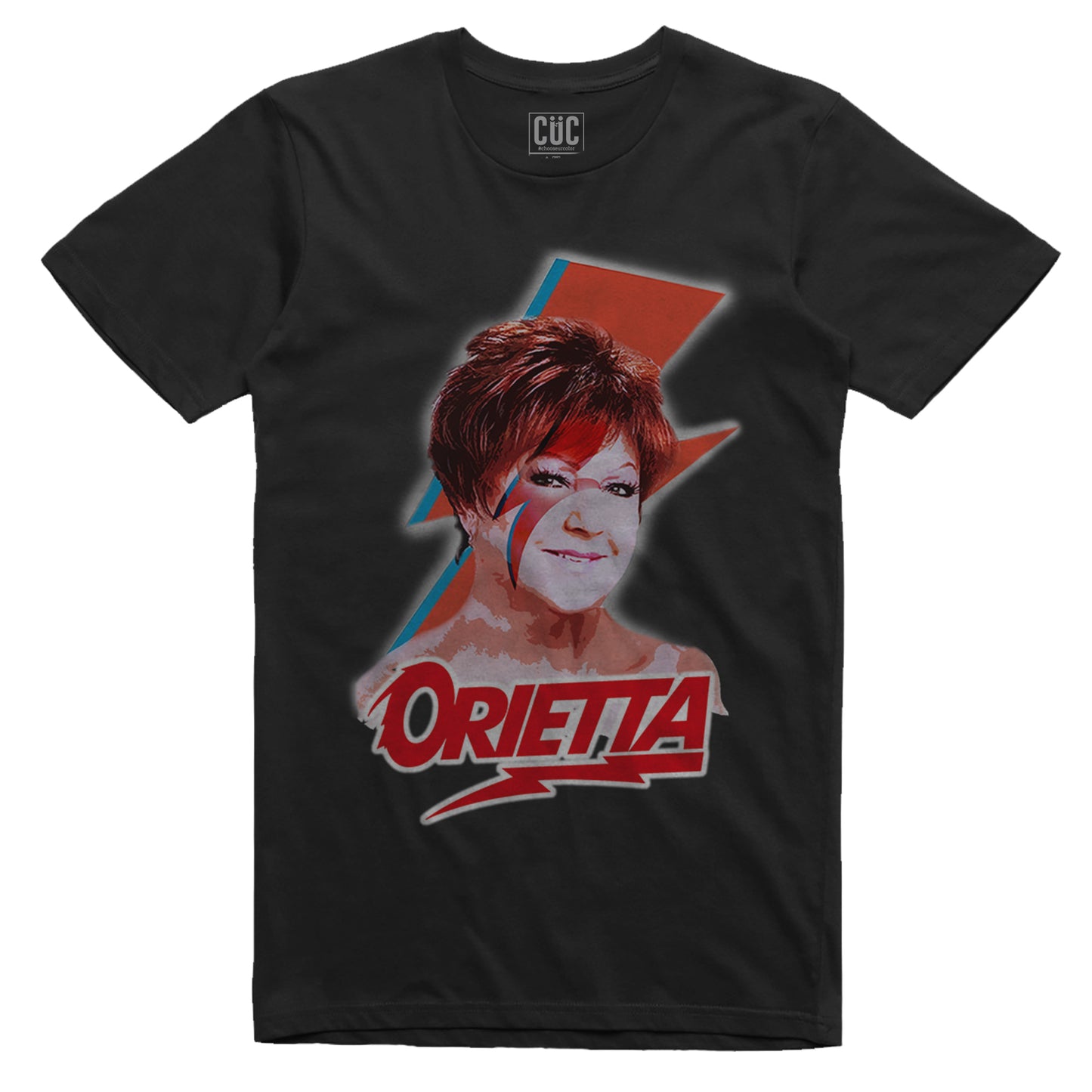 T-Shirt Orietta like David Sanremo 2021 - Trash Italiano - MUSIC #chooseurcolor - CUC chooseurcolor