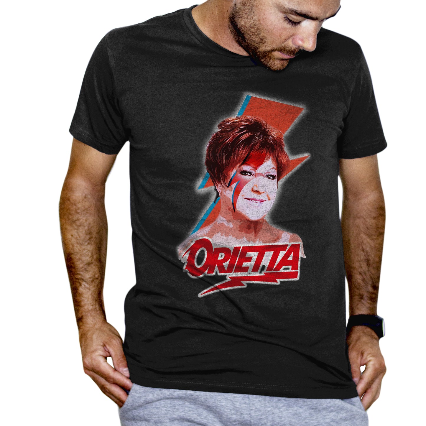 T-Shirt Orietta like David Sanremo 2021 - Trash Italiano - MUSIC #chooseurcolor - CUC chooseurcolor