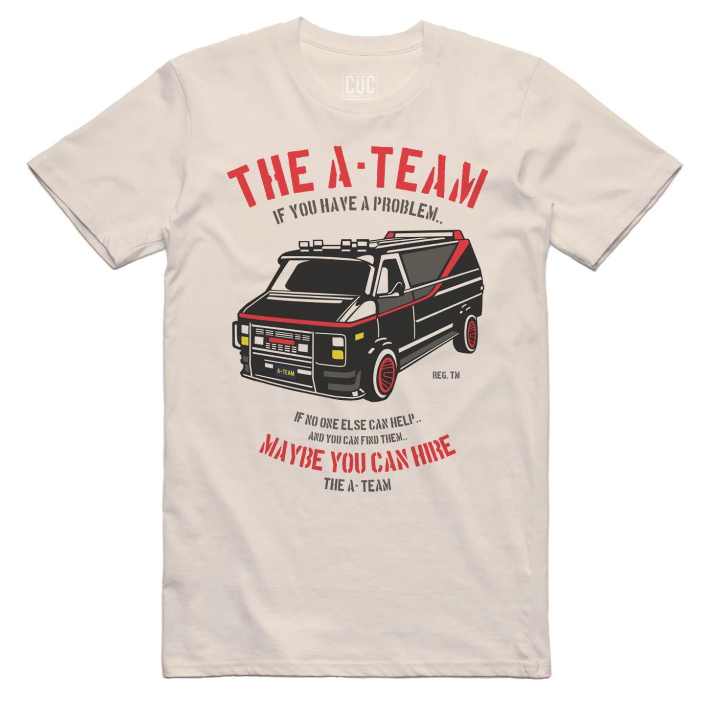 CUC T-Shirt Macchine Cult Telefilm - A-Team - #chooseurcolor - CUC chooseurcolor