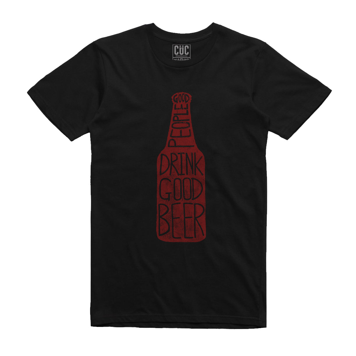 CUC T-Shirt GOOD BEER - X Amanti della Birra - Divertente #chooseurcolor - CUC chooseurcolor