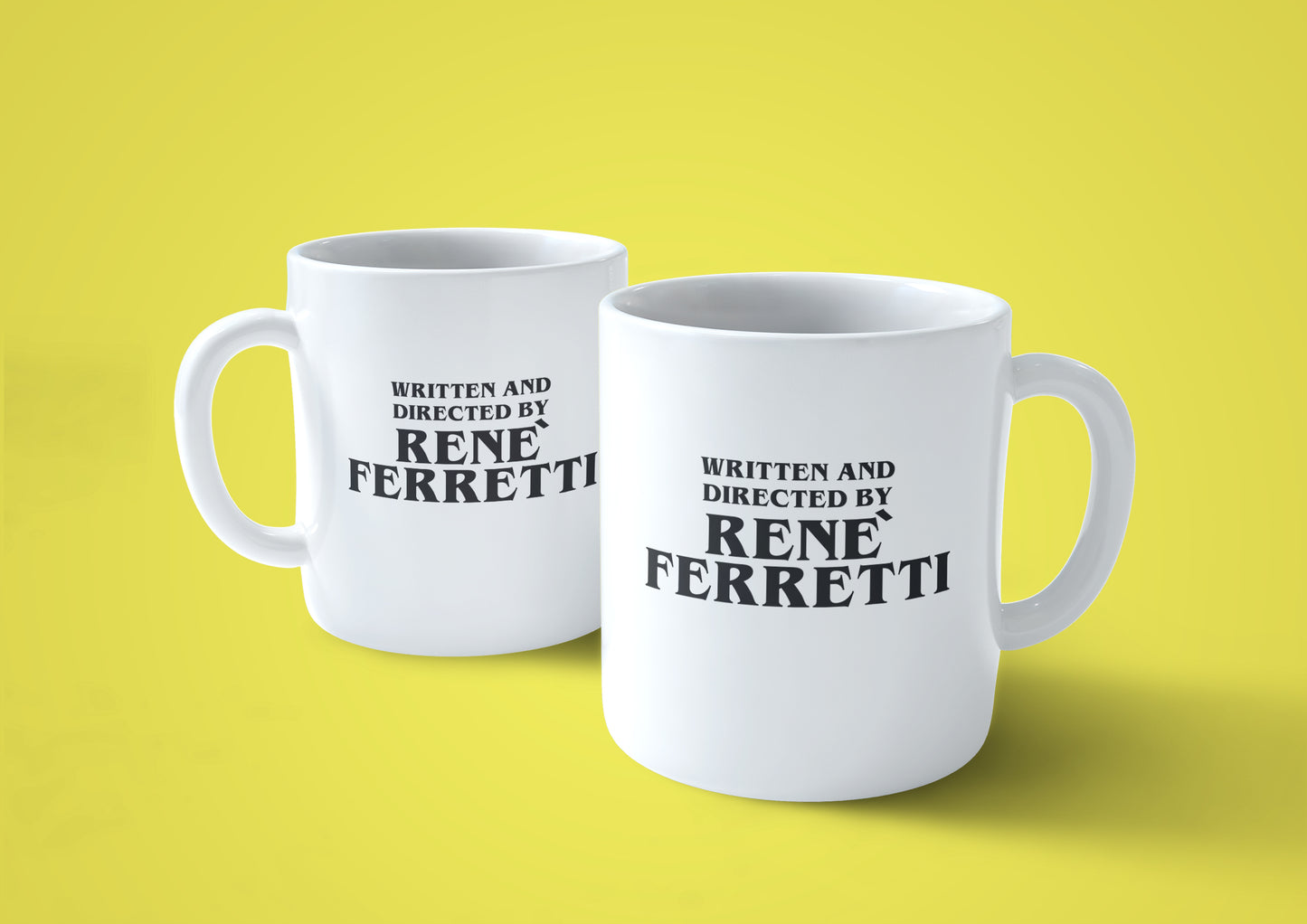 Tazza Scritto e Diretto da Renè Ferretti - Boris - CUC #chooseurcolor