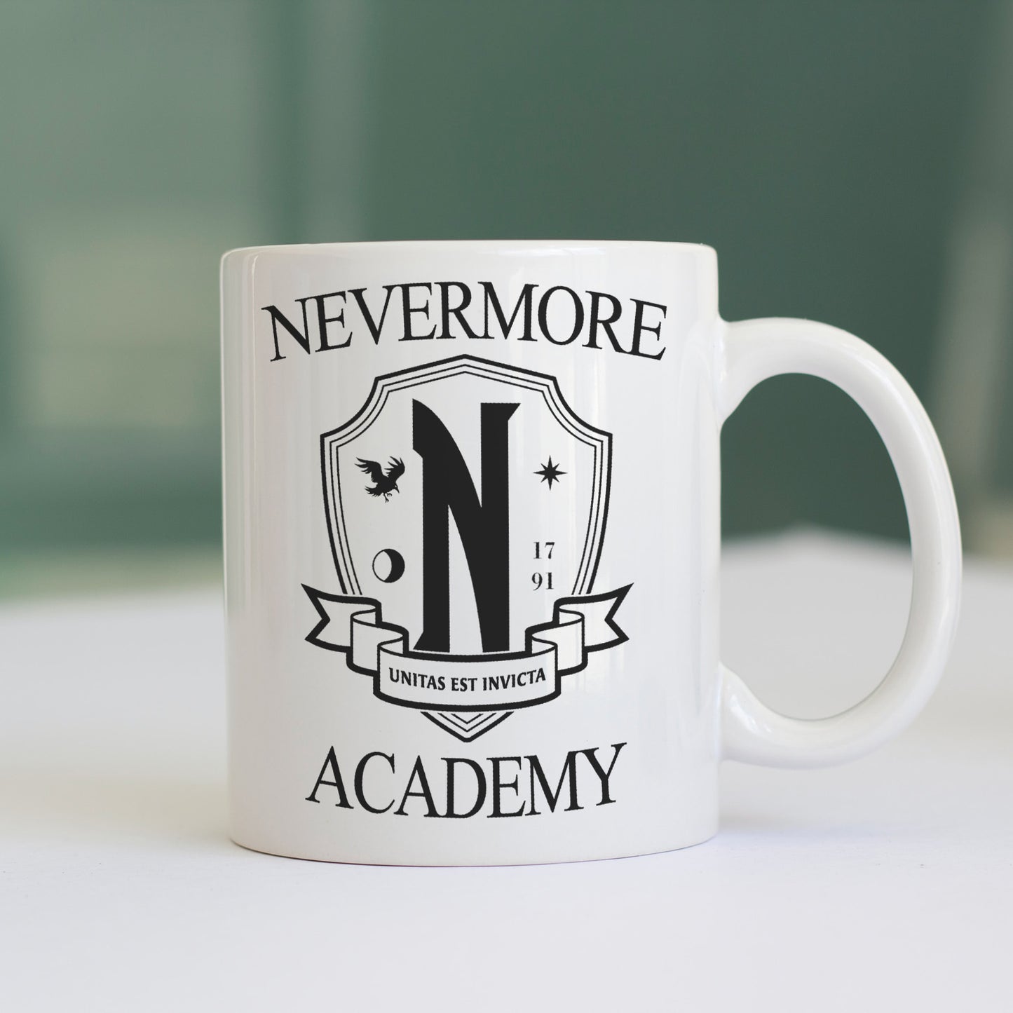 CUC Tazza - NEVERMORE ACADEMY - Mercoledì - ADDAMS - #chooseurcolor - CUC chooseurcolor