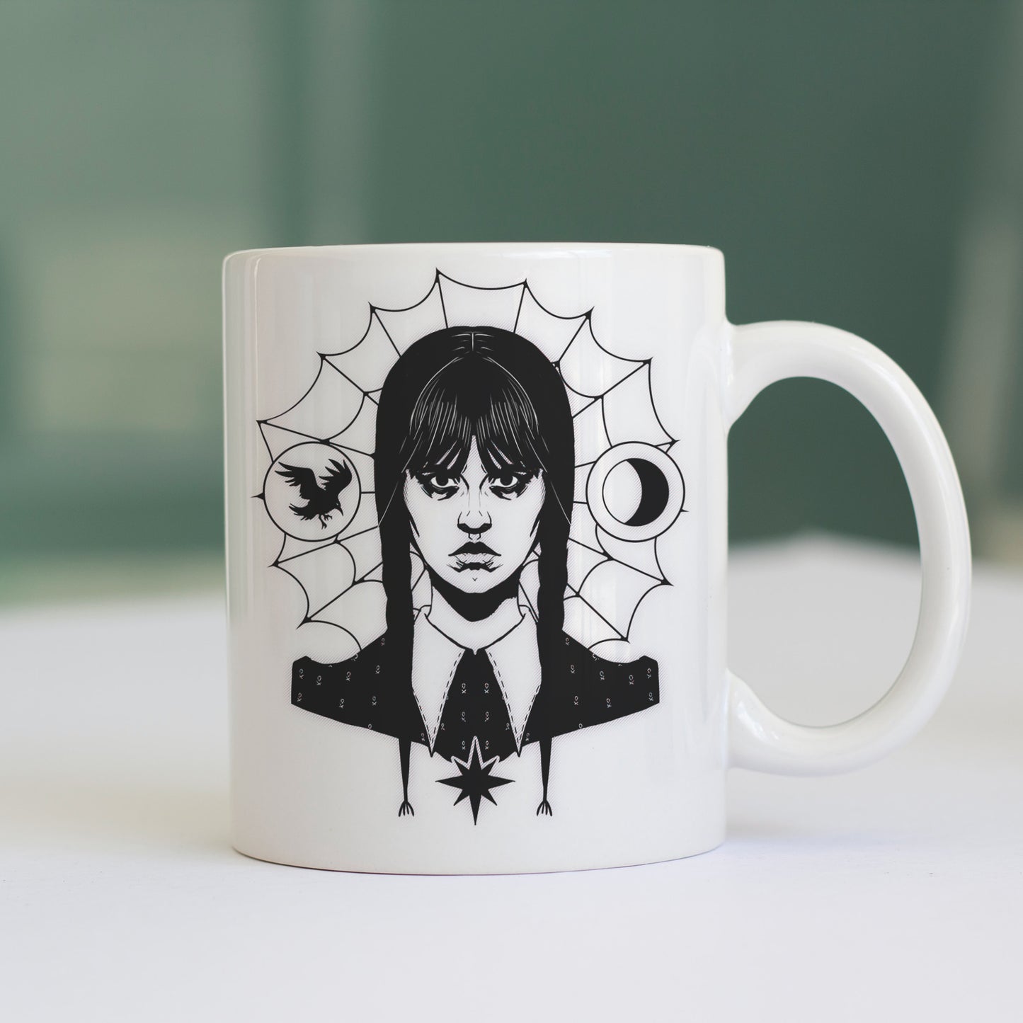 CUC Tazza - MERCOLEDì NEVERMORE - WEDNESDAY - ADDAMS - #chooseurcolor - CUC chooseurcolor