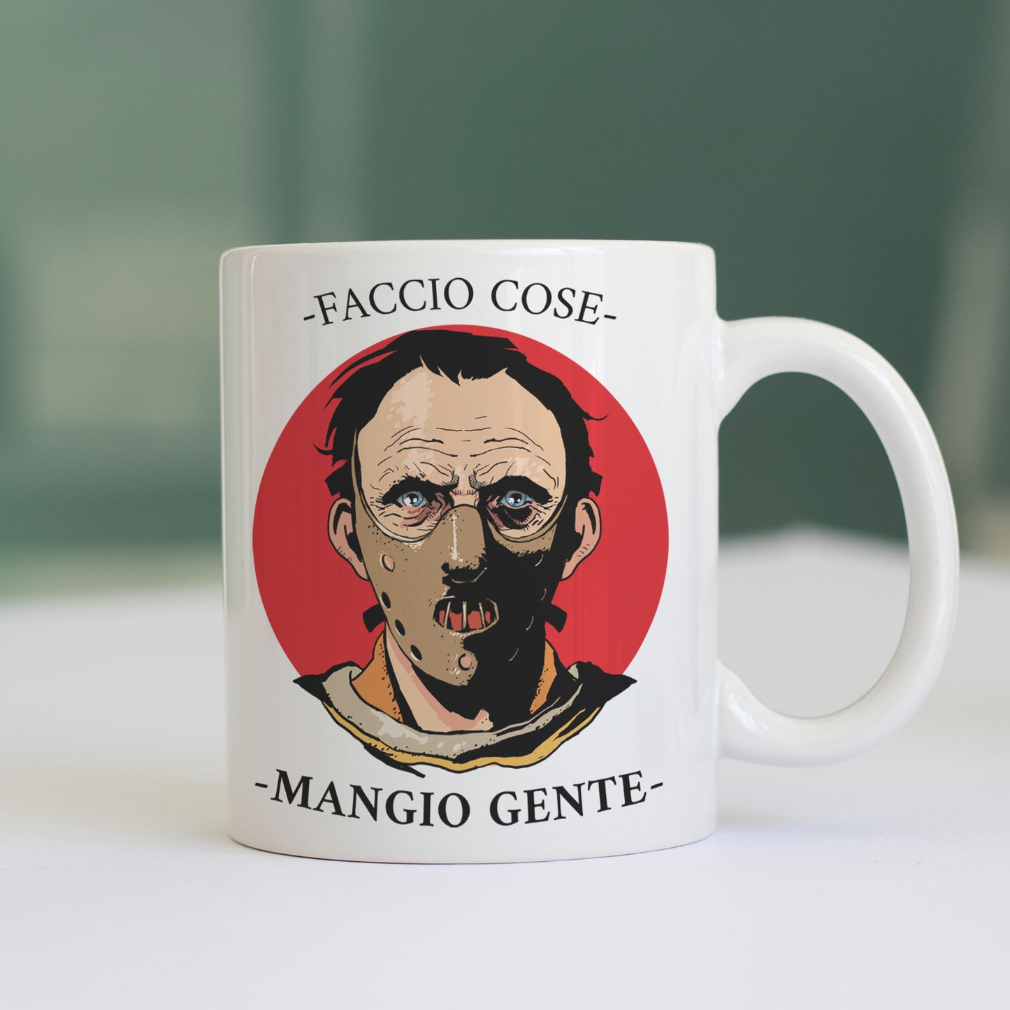CUC Tazza - HANNIBAL LECTER - FACCIO COSE - #chooseurcolor - CUC chooseurcolor