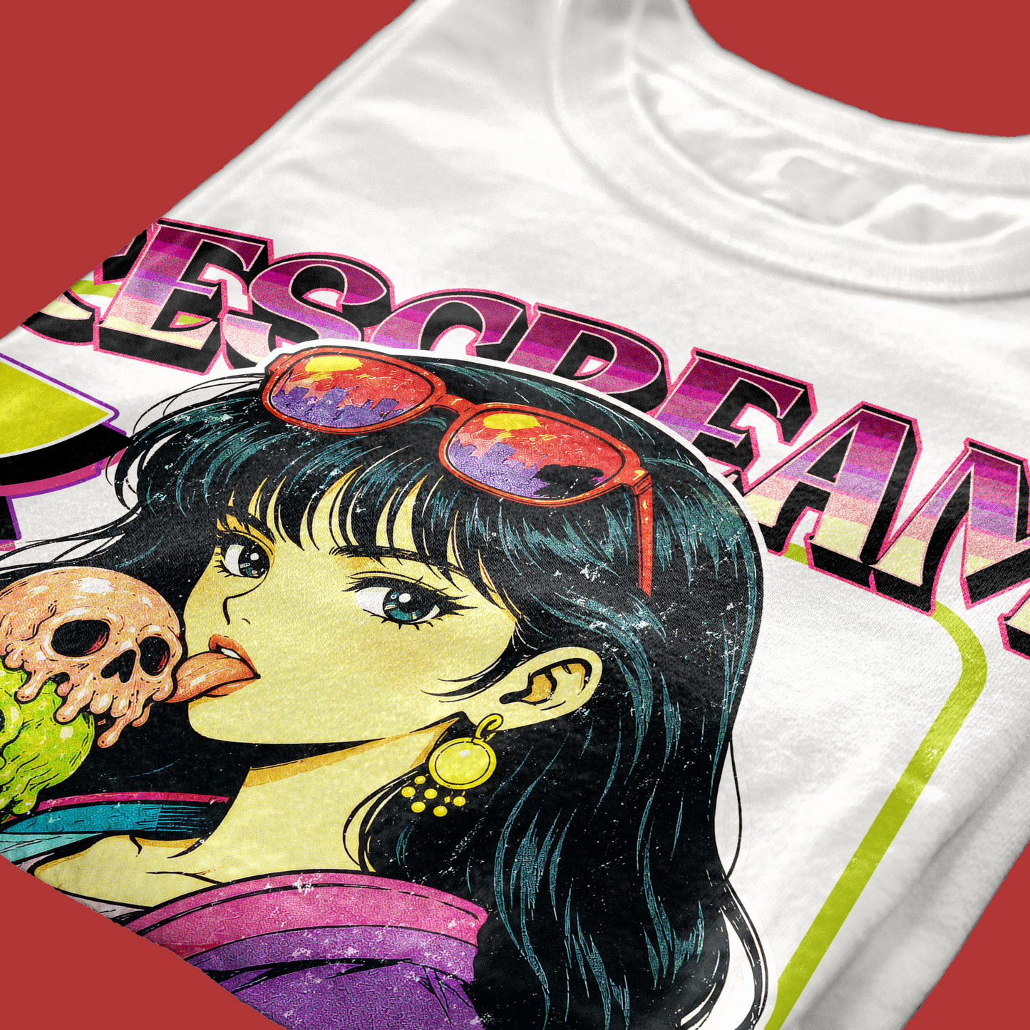 T-SHIRT JAPAN ICE SCREAM estate cool Tokyo #chooseurcolor