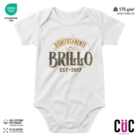 BODY BAMBINO CUC BODY BAMBINI DIGNITOSAMENTE BRILLO PERSONAGGI FAMOSI MEME Bianca M [IMGKEY:WHI:M:1]