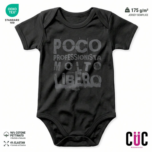 BODY BAMBINO CUC BODY BAMBINI POCO PROFESSIONISTA MOLTO LIBERO PERSONAGGI FAMOSIMEME Nera M [IMGKEY:BLA:M:1]