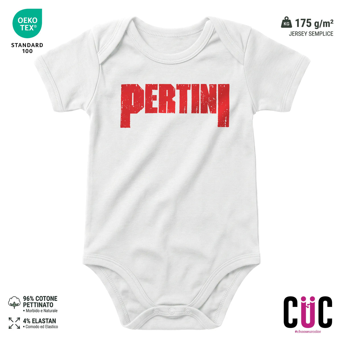 BODY BAMBINO CUC BODY BAMBINI PERTINI METAL PERSONAGGI FAMOSI MUSICA PANTERA DIVERTENTE POLITICA Bianca M [IMGKEY:WHI:M:1]