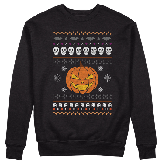 CUC GIROCOLLO Ugly Halloween Sweater - Unisex - Divertente - Spooky Season - #chooseurcolor
