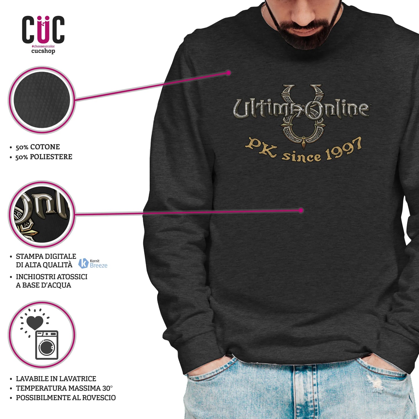 CUC GIROCOLLO Ultima Online PK since 1997 -  Unisex - Game - MMORPG - RPG -  #chooseurcolor