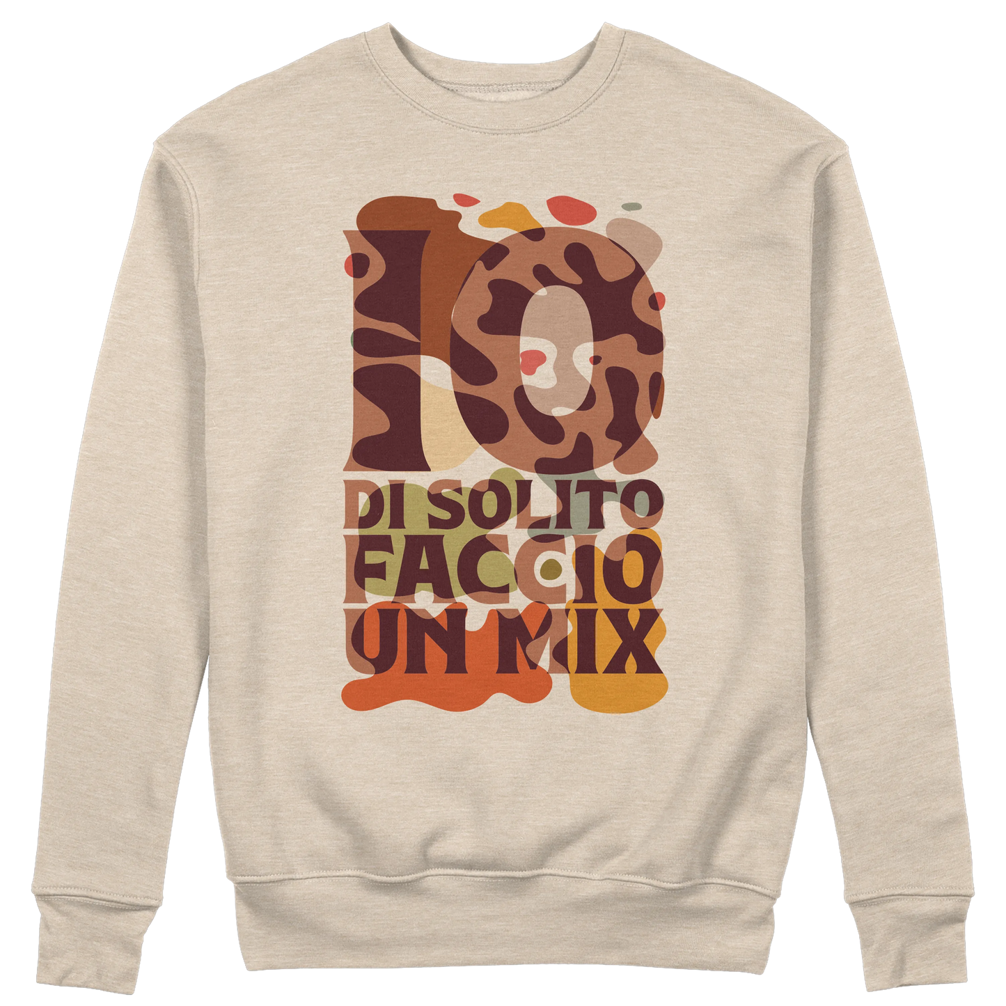 CUC GIROCOLLO Io di solito faccio un mix -  Unisex - PERSONAGGI FAMOSI - UGIP -  #chooseurcolor