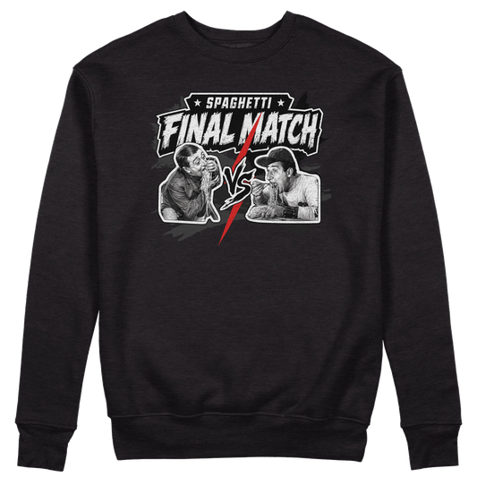 CUC GIROCOLLO SPAGHETTI THE FINAL MATCH -  Unisex - FILM - PERSONAGGI FAMOSI - Divertente - Italian Style  -  #chooseurcolor
