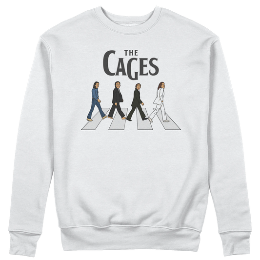 CUC GIROCOLLO THE CAGES -  Unisex - FILM - MUSICA - PERSONAGGI FAMOSI - Divertente - Nicolas Cage - Beatles - Abbey Road -  #chooseurcolor