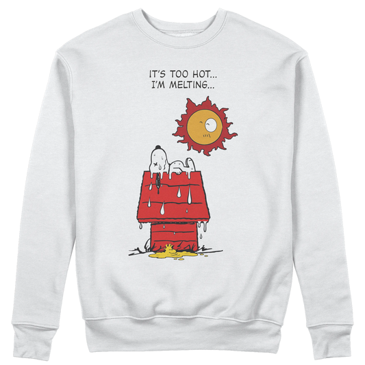 CUC GIROCOLLO Melting Snoopy - Pollon Crossover -  Unisex - Estate - Caldo - Cambiamento Climatico - Divertente -  #chooseurcolor