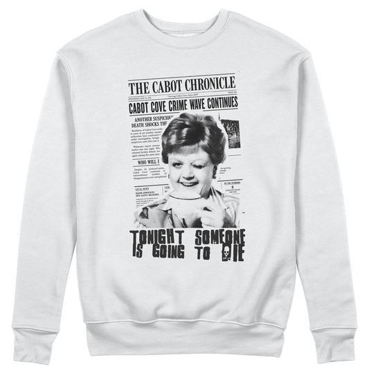 CUC GIROCOLLO JESSICA TONIGHT SOMEONE IS GOING TO DIE -  Unisex - PERSONAGGI FAMOSI - SERIE TV - Jessica Fletcher - Divertente - Cabot Cove - La signora in giallo -  #chooseurcolor