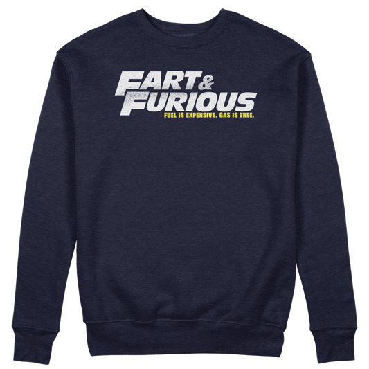 CUC GIROCOLLO FART & FURIOUS -  Unisex - Caro Benzina - Divertente -  #chooseurcolor