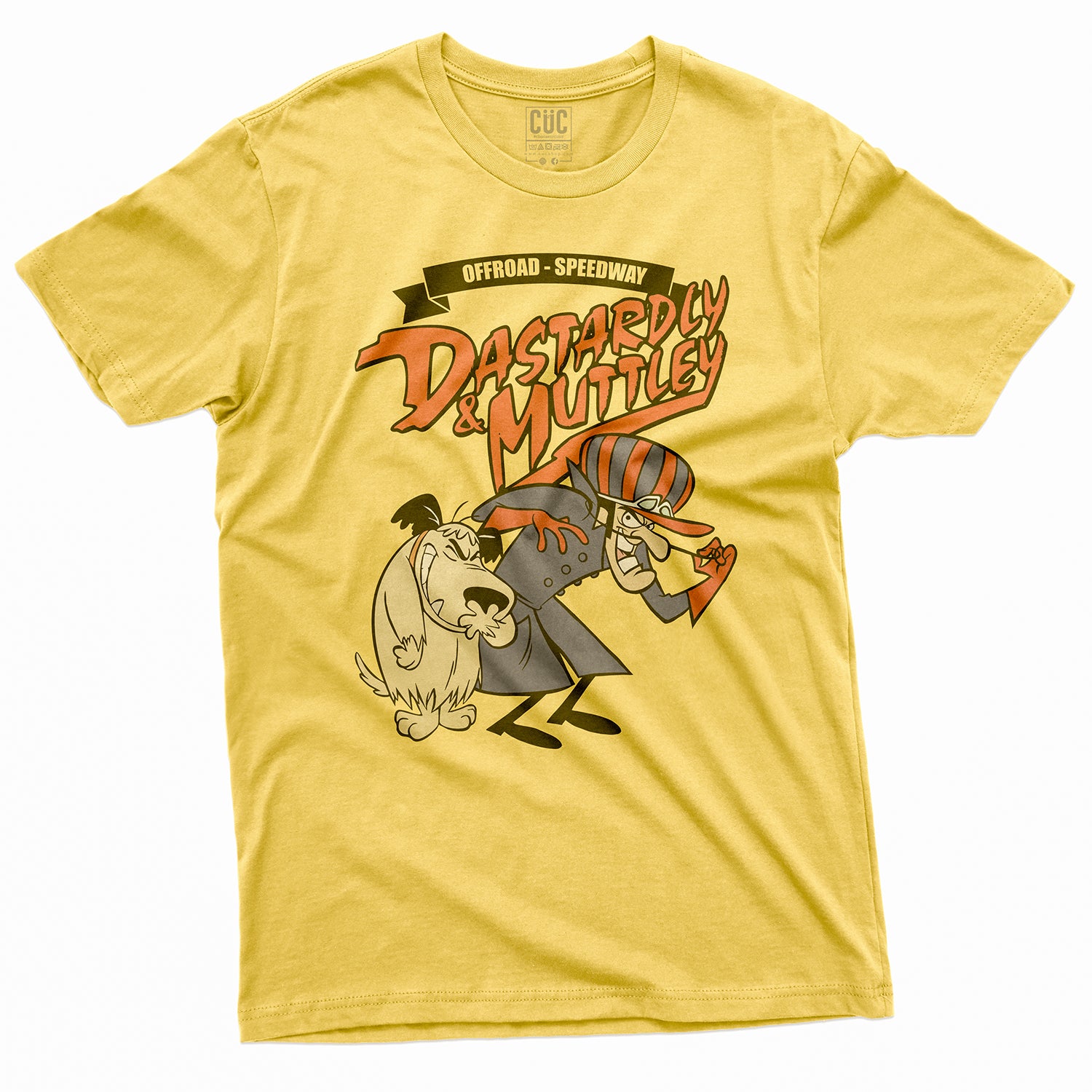 T-Shirt Uomo Muttley 2 And Dick Dastardly - Vulture Squadron T-Shirt Uomo Muttley 2 And Dick Dastardly - Vulture Squadron