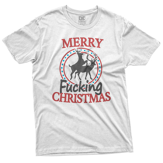 CUC T-Shirt  Merry Fucking White Christmas - Natale - Xmas - #chooseurcolor