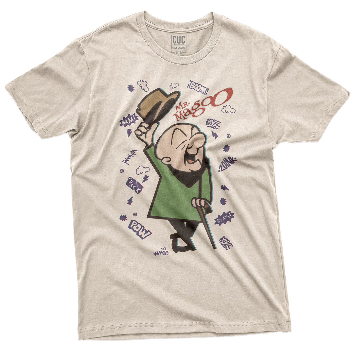 CUC T-Shirt MR. MAGOO - Mister Magoo - Vintage - Cartoon #chooseurcolor