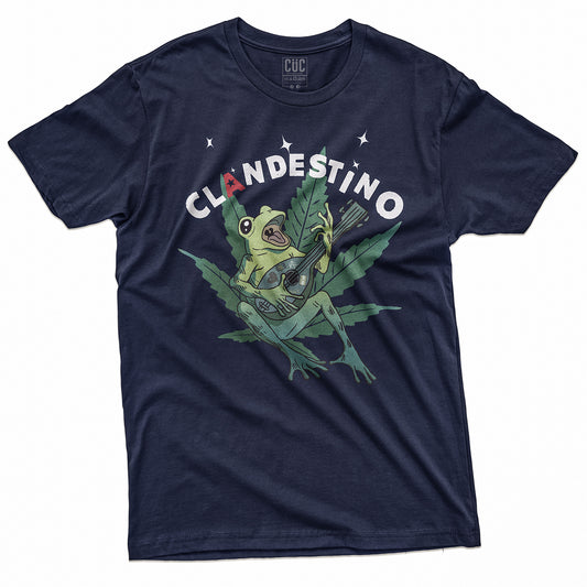 CUC T-Shirt  CLANDESTINO - Frog - Manu Chao-   #chooseurcolor