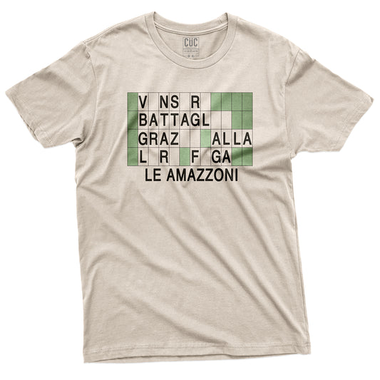 CUC T-Shirt LE AMAZZONI - La Ruota della Fortuna - Tv Cult  #chooseurcolor