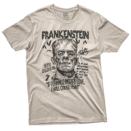 CUC T-Shirt FRANK - Frankenstein Mary Shelley - #chooseurcolor