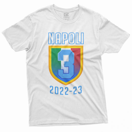 CUC T-Shirt NAPOLI - Scudetto - Campioni d'Italia - Calcio  #chooseurcolor - CUC chooseurcolor