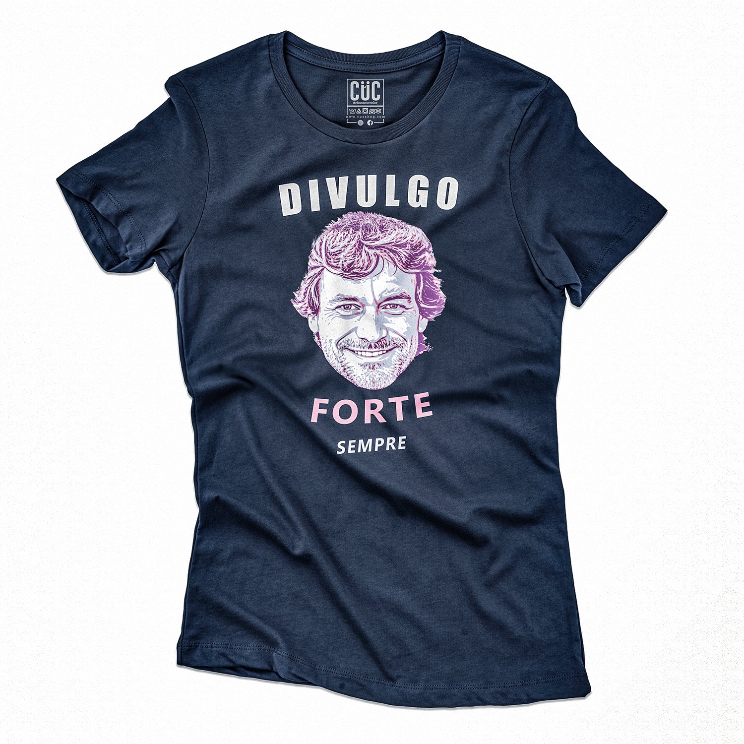 CUC T-Shirt DIVULGO FORTE - Alberto Angela - #chooseurcolor – CUC ...
