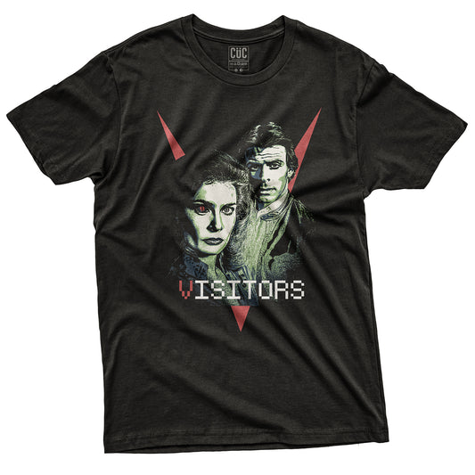 CUC T-Shirt VISITORS - Serie TV - Cult - '80 #chooseurcolor