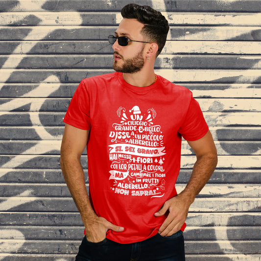 CUC T-SHIRT Poesia Natalizia Mariangela - FILM Fantozzi - Cult -  #chooseurcolor