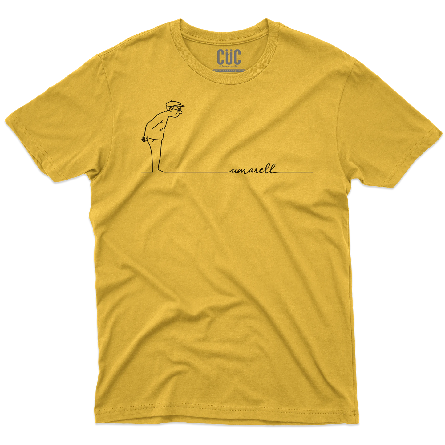CUC T-SHIRT UMARELL - PERSONAGGI FAMOSI - Meme - Divertente -  #chooseurcolor