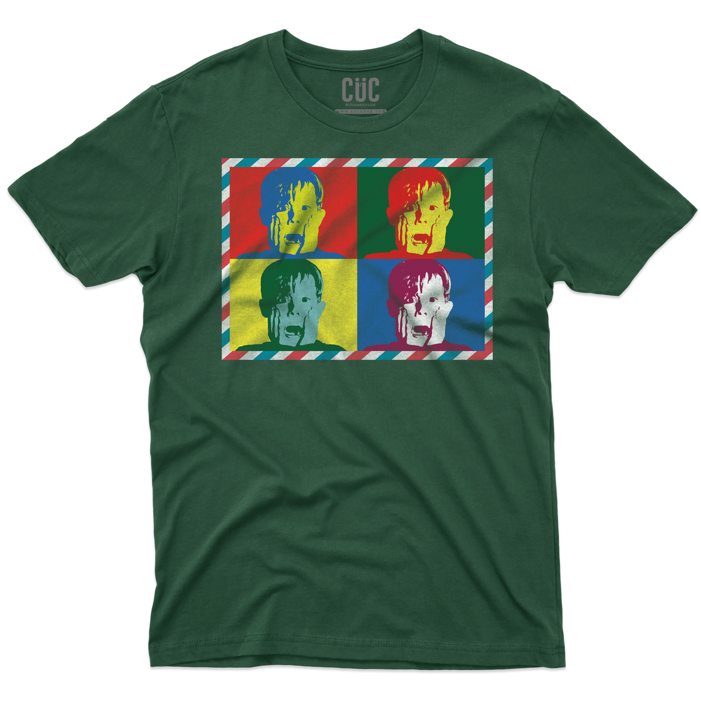 CUC T-SHIRT Kevin Warhol - FILM - Natale - Home Alone - Cult -  #chooseurcolor