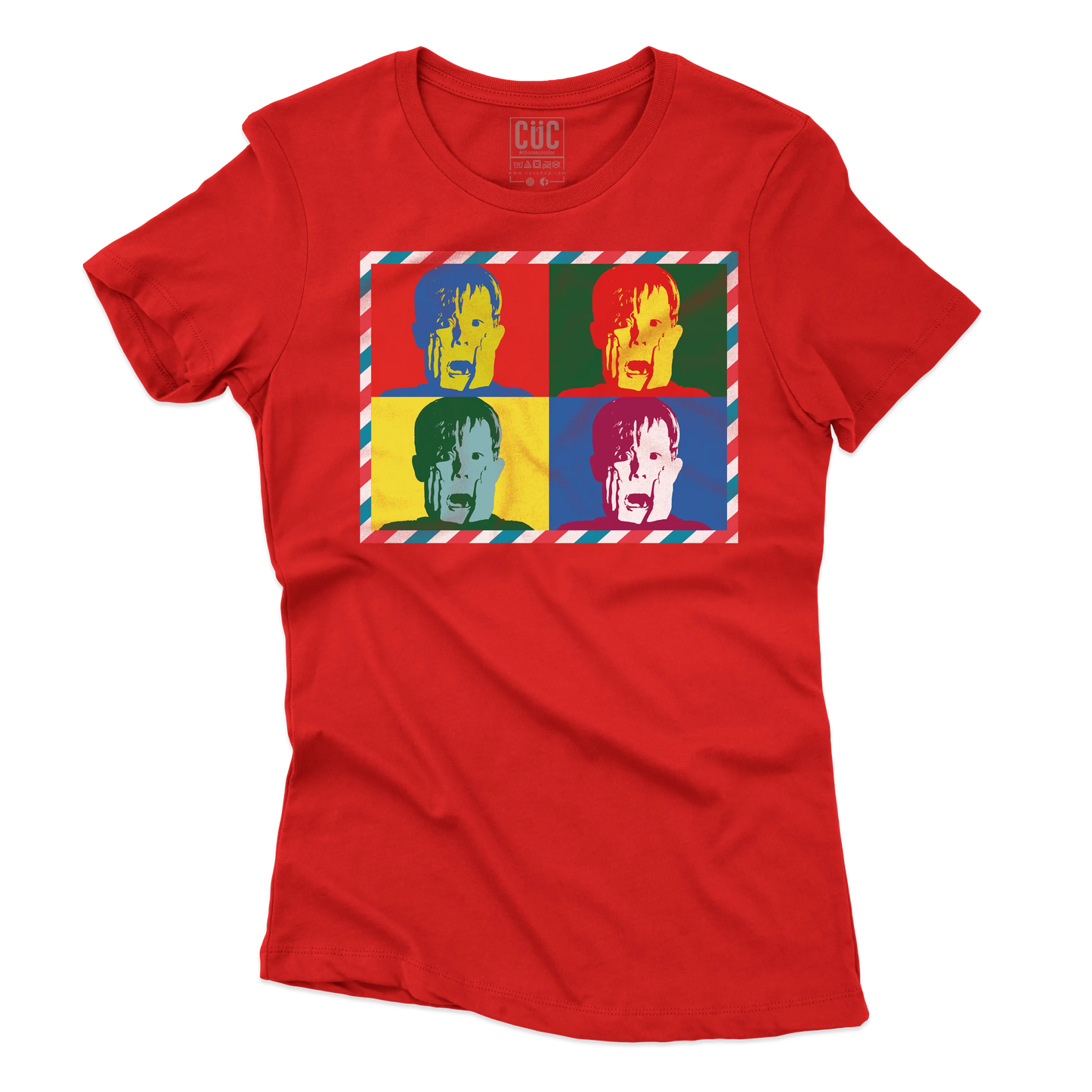 CUC T-SHIRT Kevin Warhol - FILM - Natale - Home Alone - Cult -  #chooseurcolor