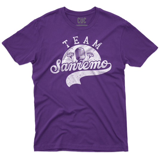 CUC T-SHIRT Team Sanremo - Musica - Festival delle canzone - TV - Divertente - #chooseurcolor
