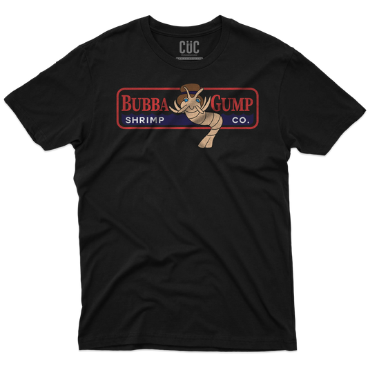 CUC T-SHIRT BUBBA GUMP GAMBERI - FILM - Shrimp - Forrest - Cult -  #chooseurcolor