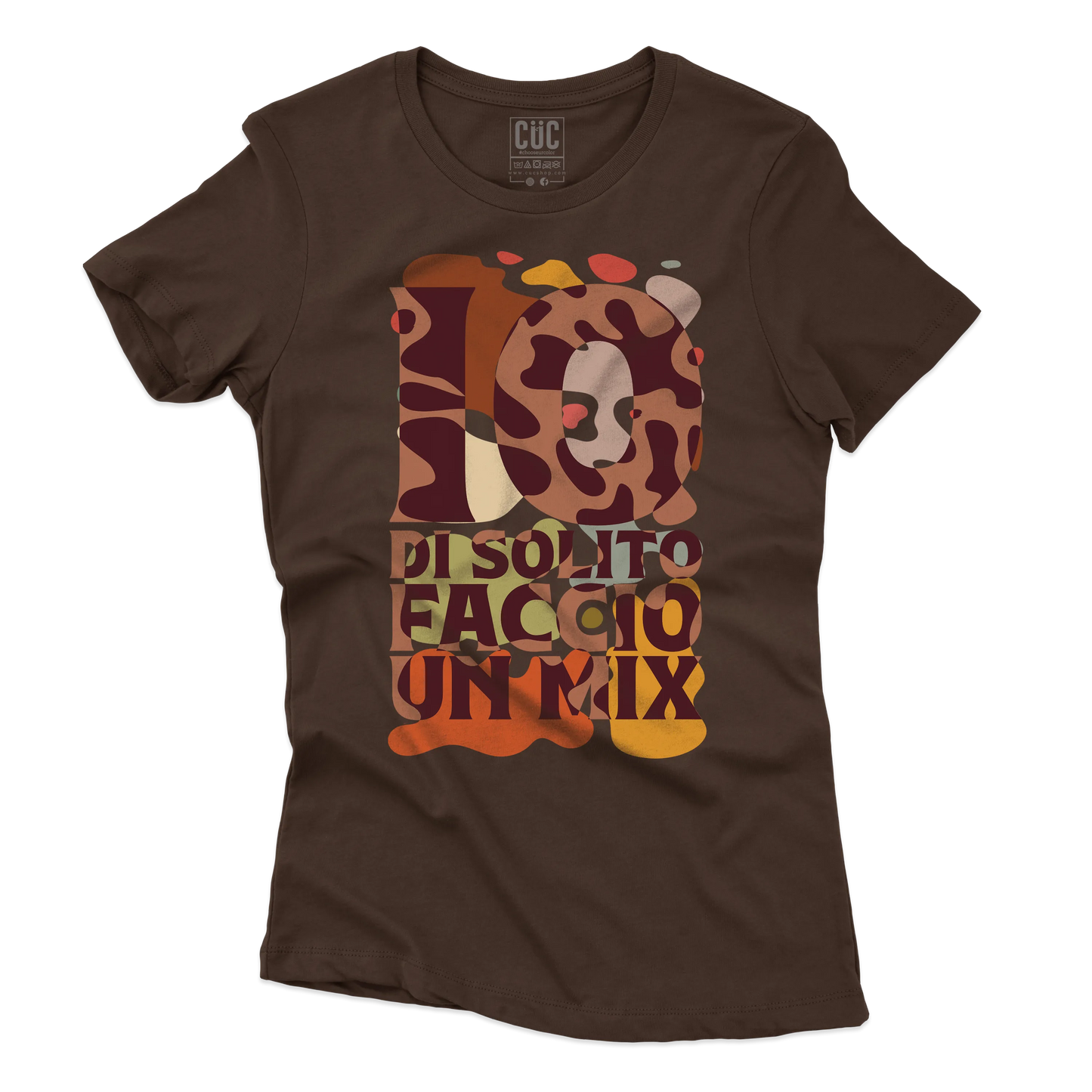 CUC T-SHIRT Io di solito faccio un mix - PERSONAGGI FAMOSI - UGIP -  #chooseurcolor