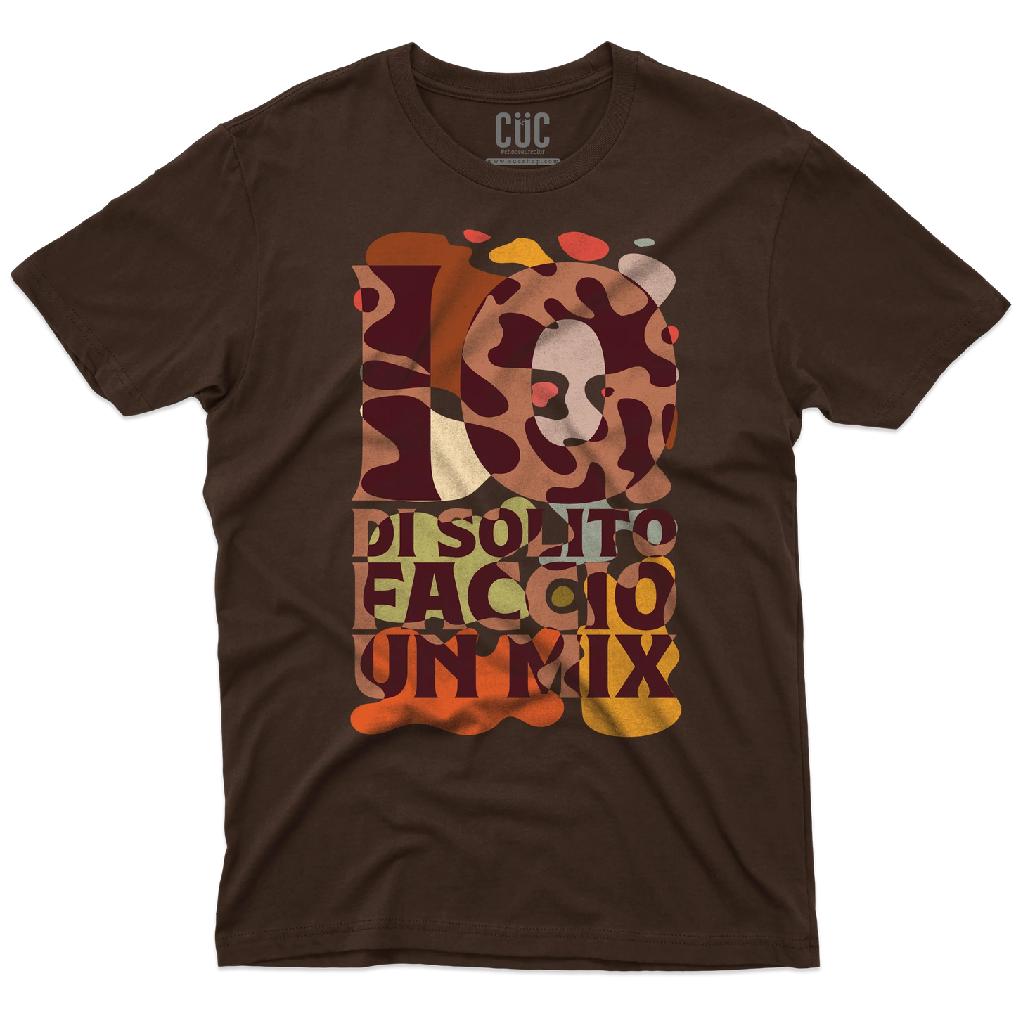 CUC T-SHIRT Io di solito faccio un mix - PERSONAGGI FAMOSI - UGIP -  #chooseurcolor