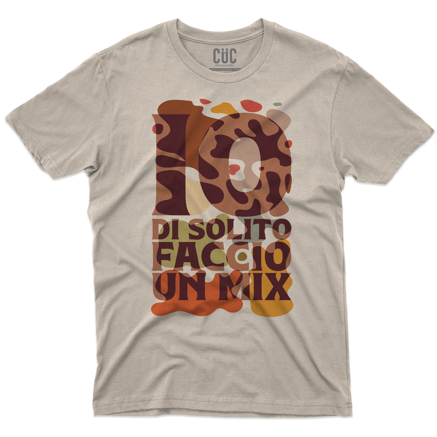 CUC T-SHIRT Io di solito faccio un mix - PERSONAGGI FAMOSI - UGIP -  #chooseurcolor