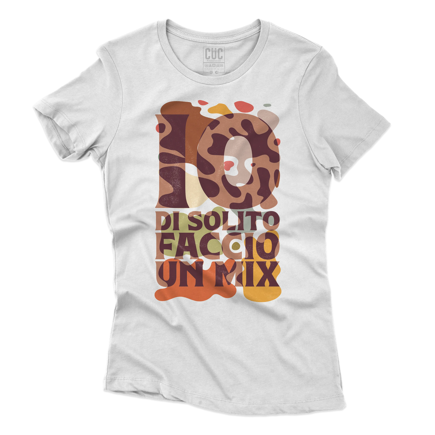CUC T-SHIRT Io di solito faccio un mix - PERSONAGGI FAMOSI - UGIP -  #chooseurcolor
