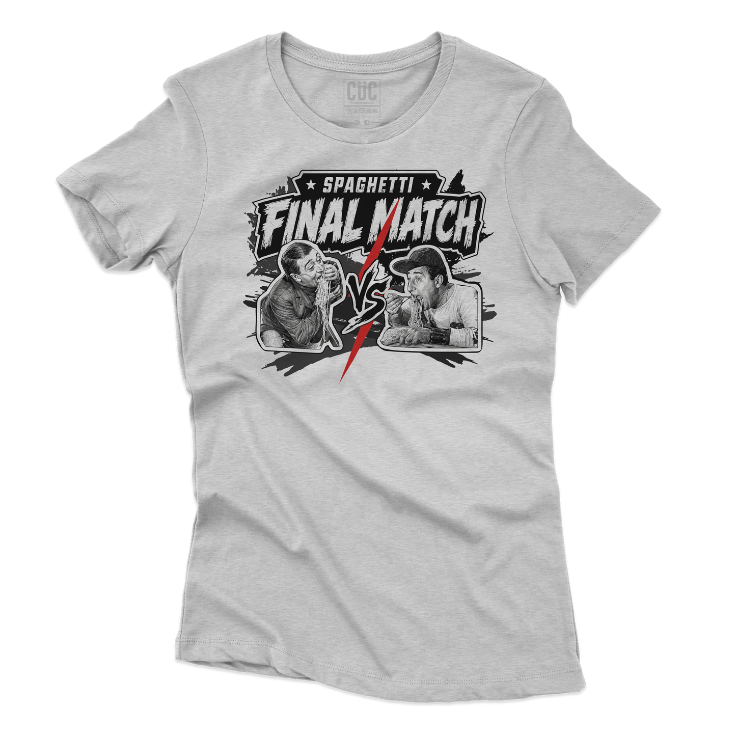 CUC T-SHIRT SPAGHETTI THE FINAL MATCH - FILM - PERSONAGGI FAMOSI - Divertente - Italian Style  -  #chooseurcolor