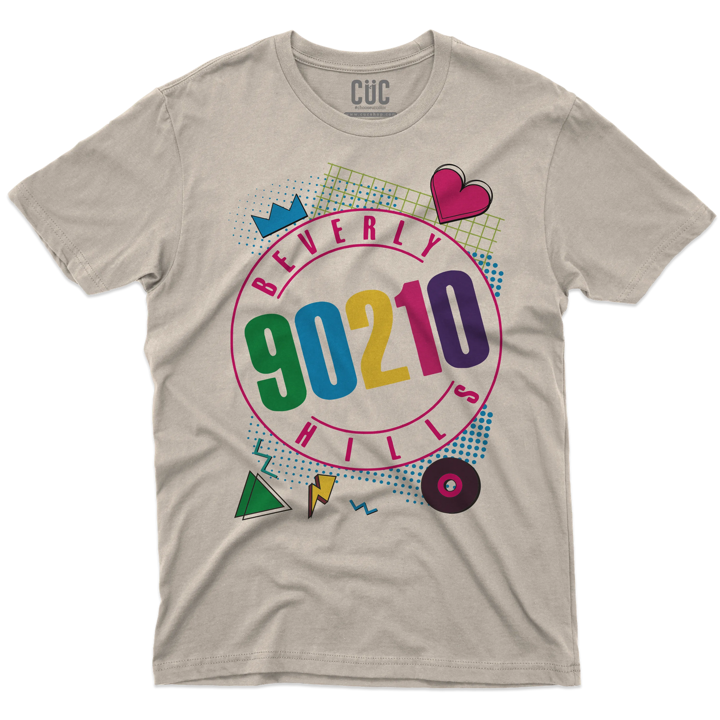 CUC T-SHIRT Beverly Hills 90210 90s Vibes - SERIE TV - Anni 90 - Nostalgia  -  #chooseurcolor