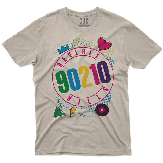 CUC T-SHIRT Beverly Hills 90210 90s Vibes - SERIE TV - Anni 90 - Nostalgia  -  #chooseurcolor