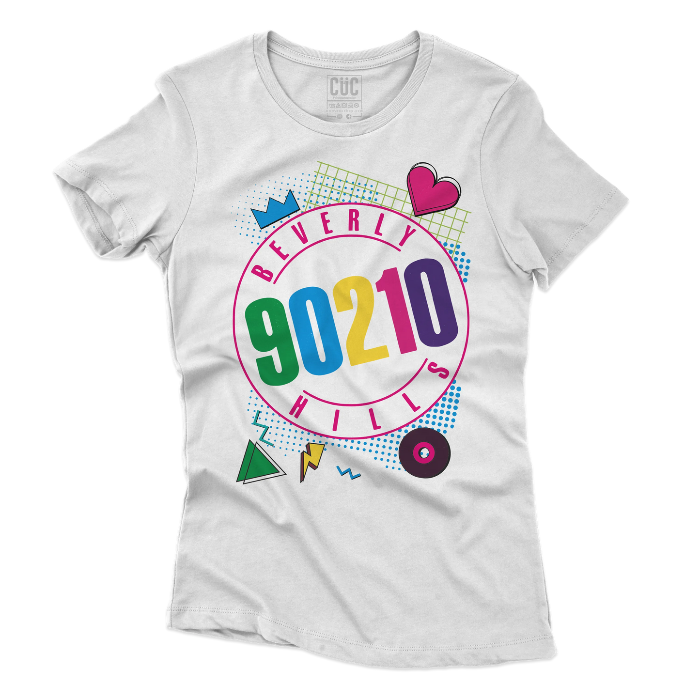 CUC T-SHIRT Beverly Hills 90210 90s Vibes - SERIE TV - Anni 90 - Nostalgia  -  #chooseurcolor