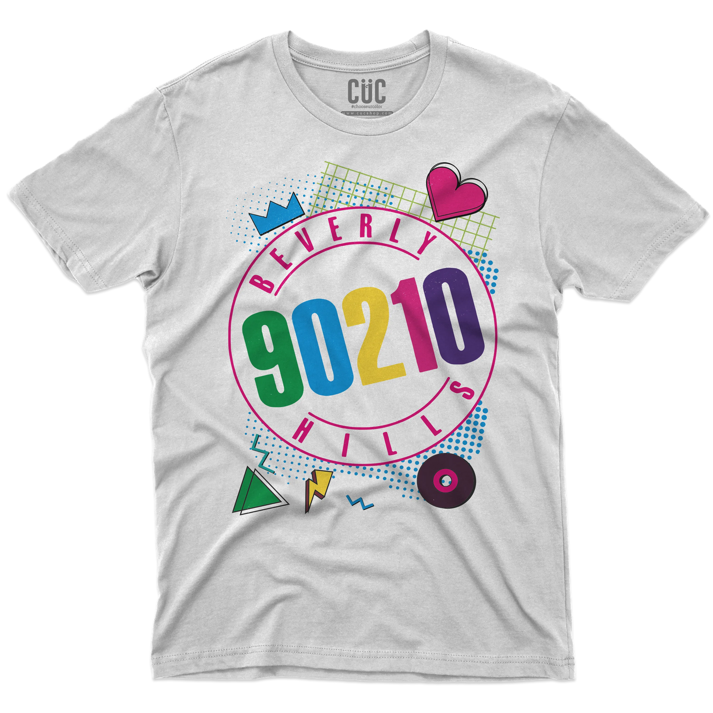 CUC T-SHIRT Beverly Hills 90210 90s Vibes - SERIE TV - Anni 90 - Nostalgia  -  #chooseurcolor